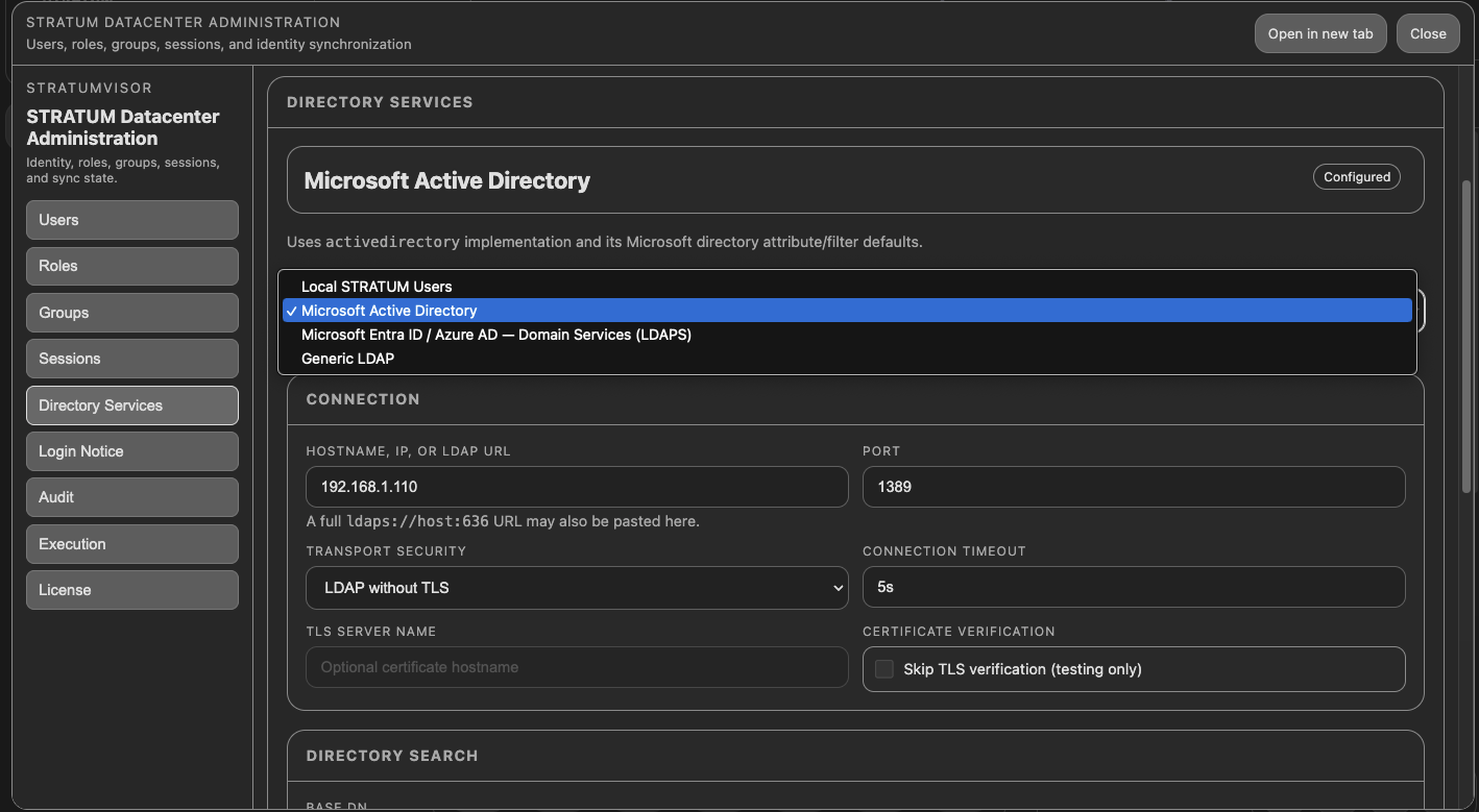 Directory Services